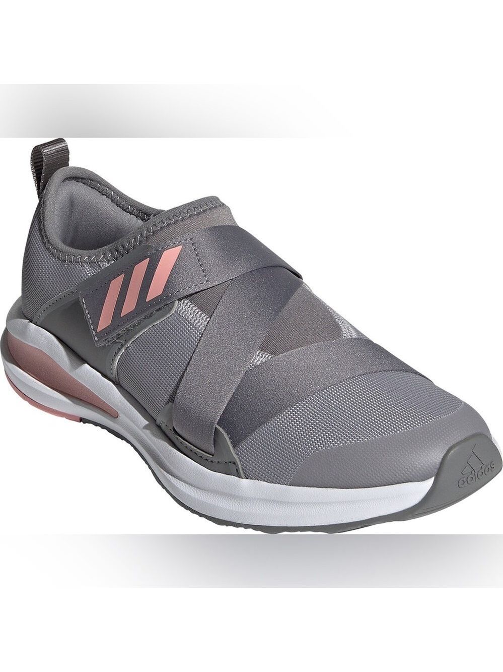 Size 10.5 Toddler adidas Kids Sneakers in Gray and Pink